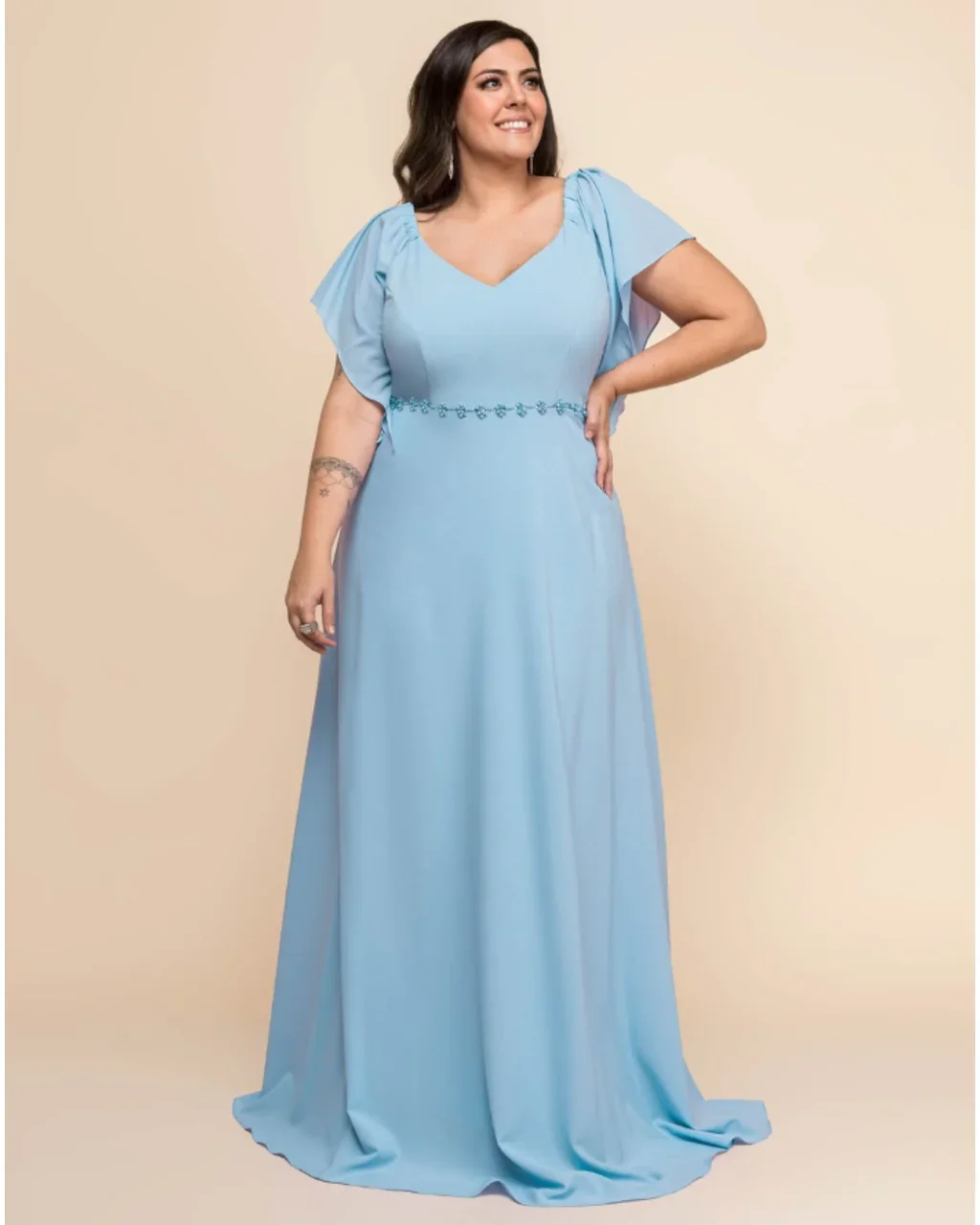 Thumbnail for Vestido Isabela Azul serenity 50