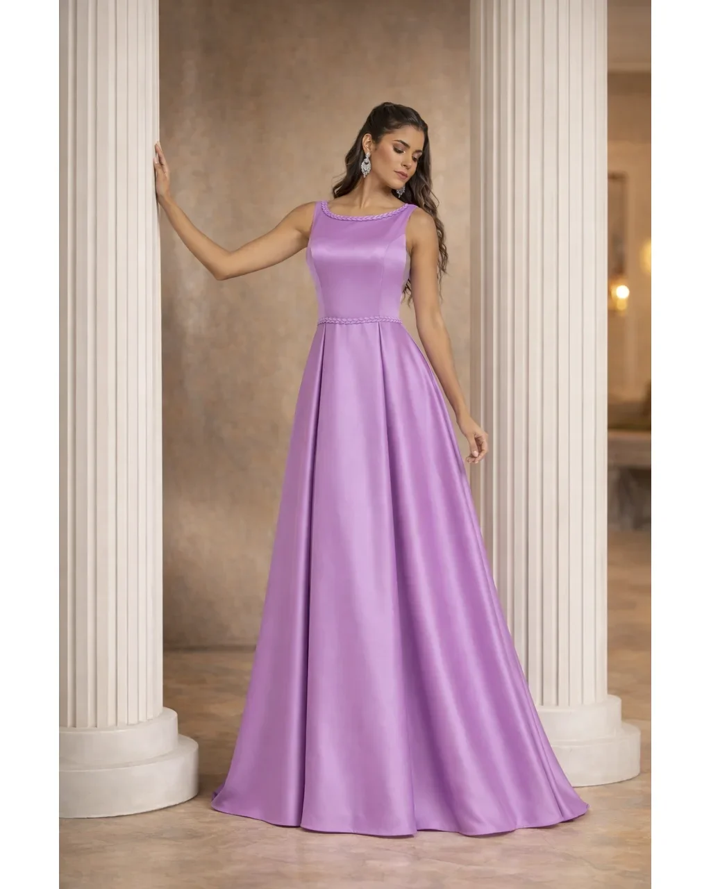 Thumbnail for Vestido Rosângela Lavanda 40