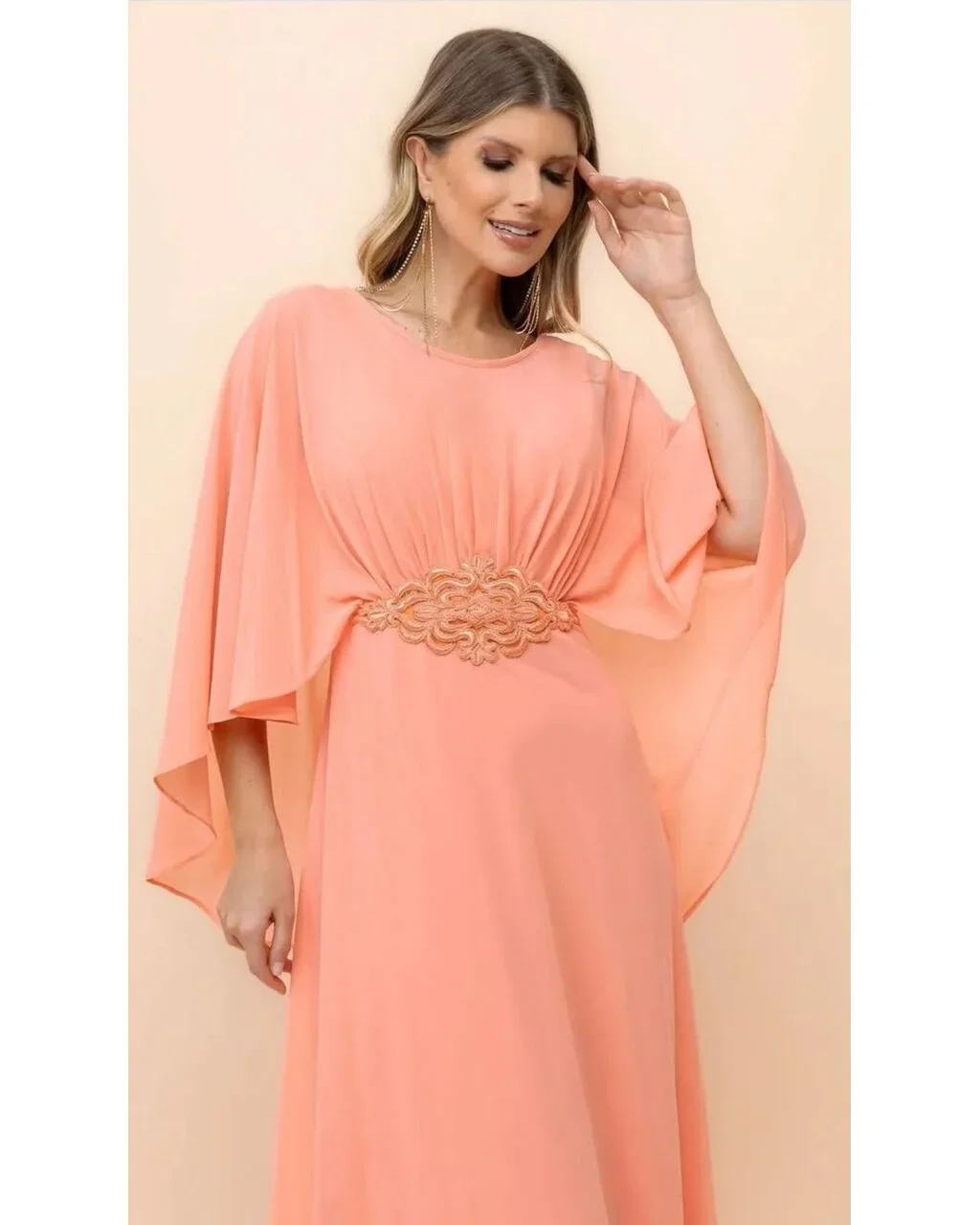 Thumbnail for Vestido Elisete Coral 46 