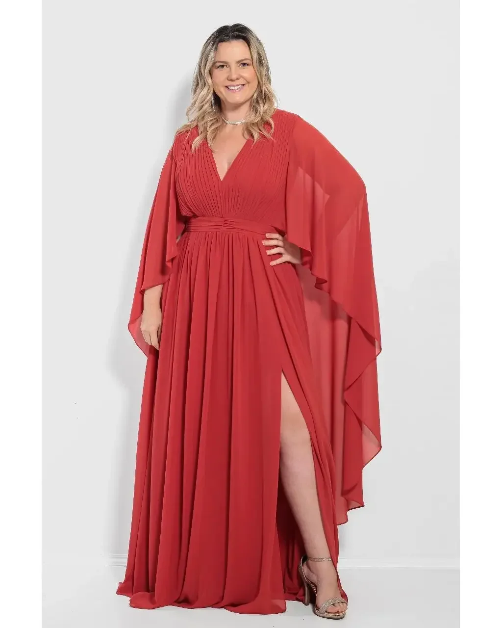 Thumbnail for Vestido Virginia Terracota 46