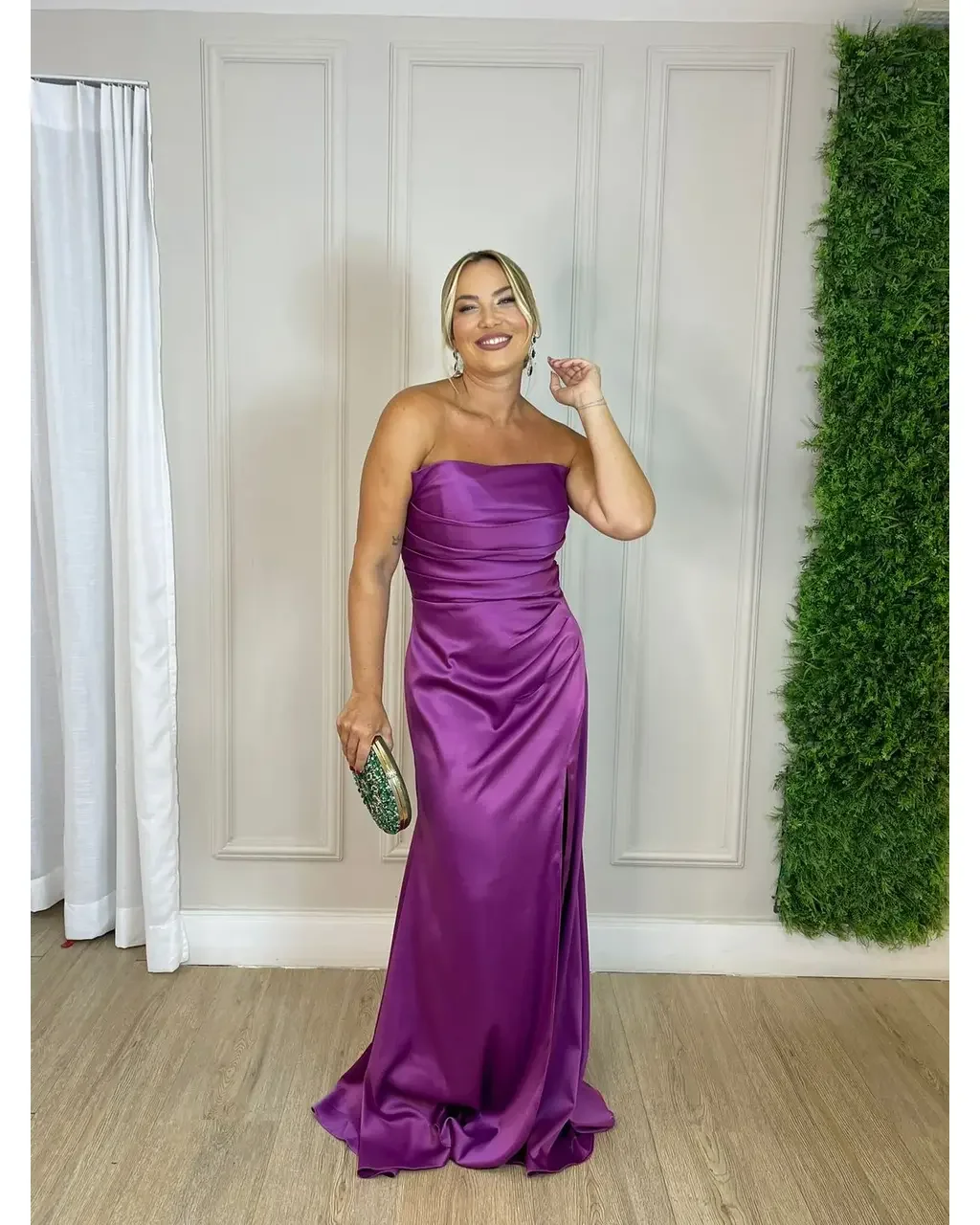 Thumbnail for Vestido  Cissa rosa Fúcsia M  