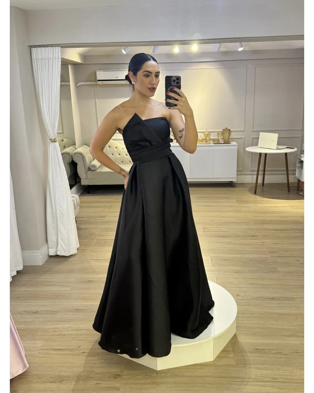 Thumbnail for Vestido Cristal Preto M