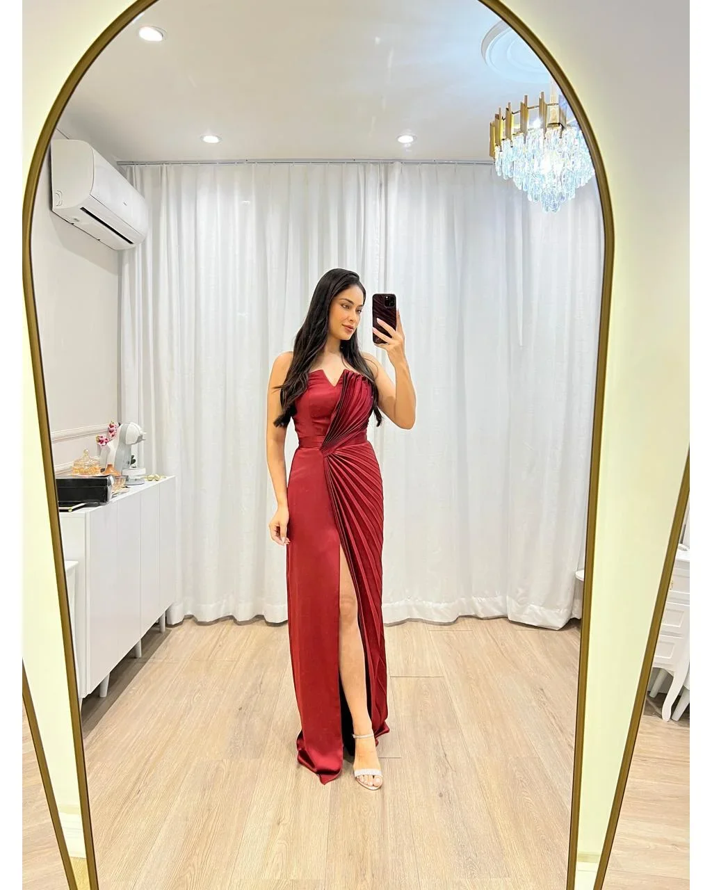 Thumbnail for Vestido Talissa Marsala 38
