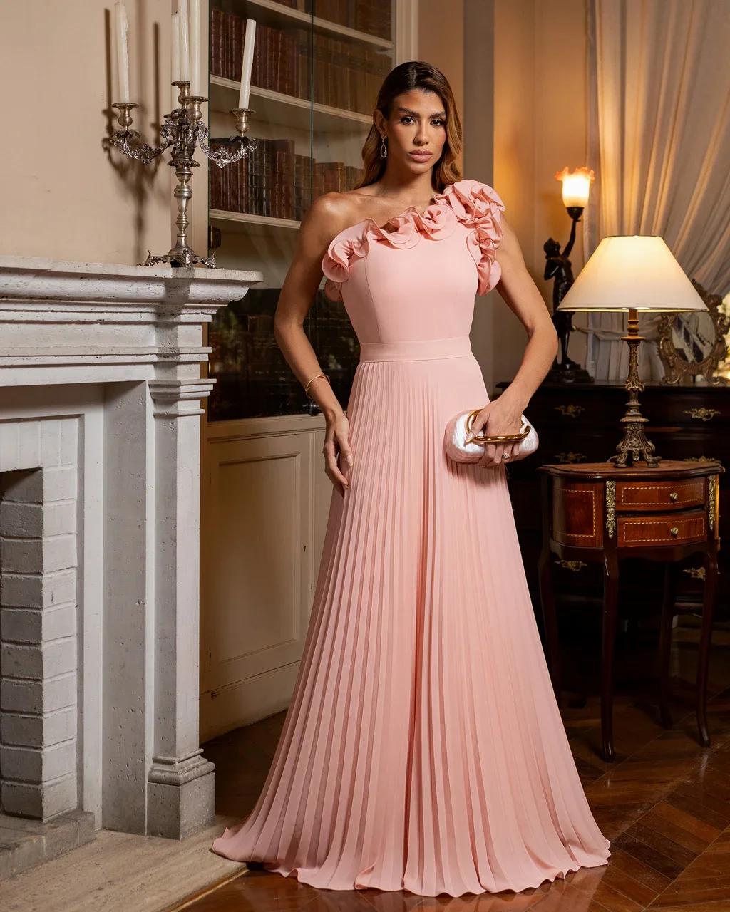 Thumbnail for Vestido Bel Rosê GG