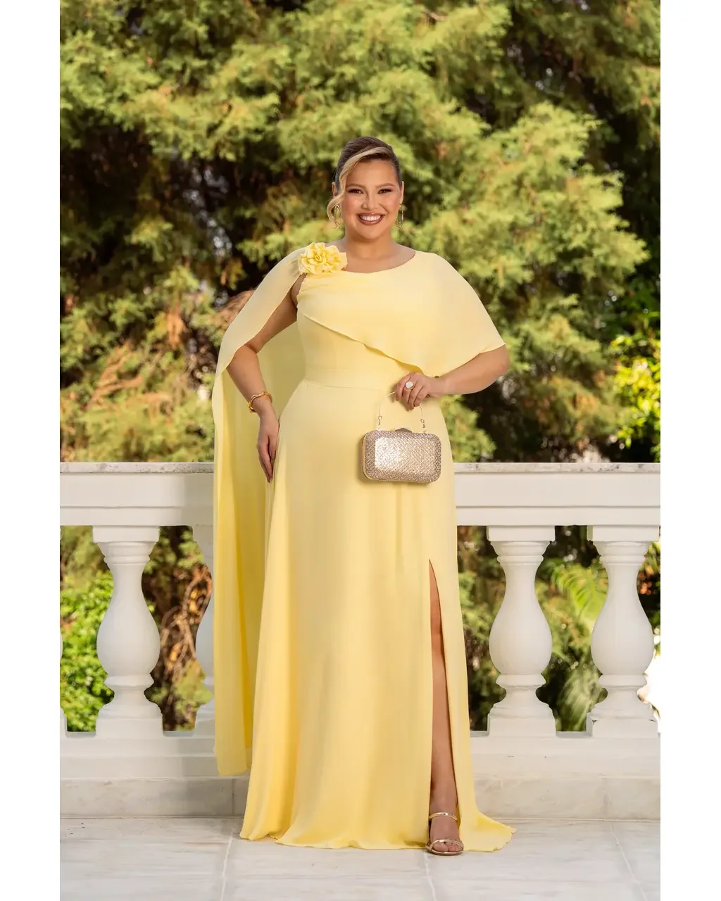 Thumbnail for Vestido Hera Amarelo 48