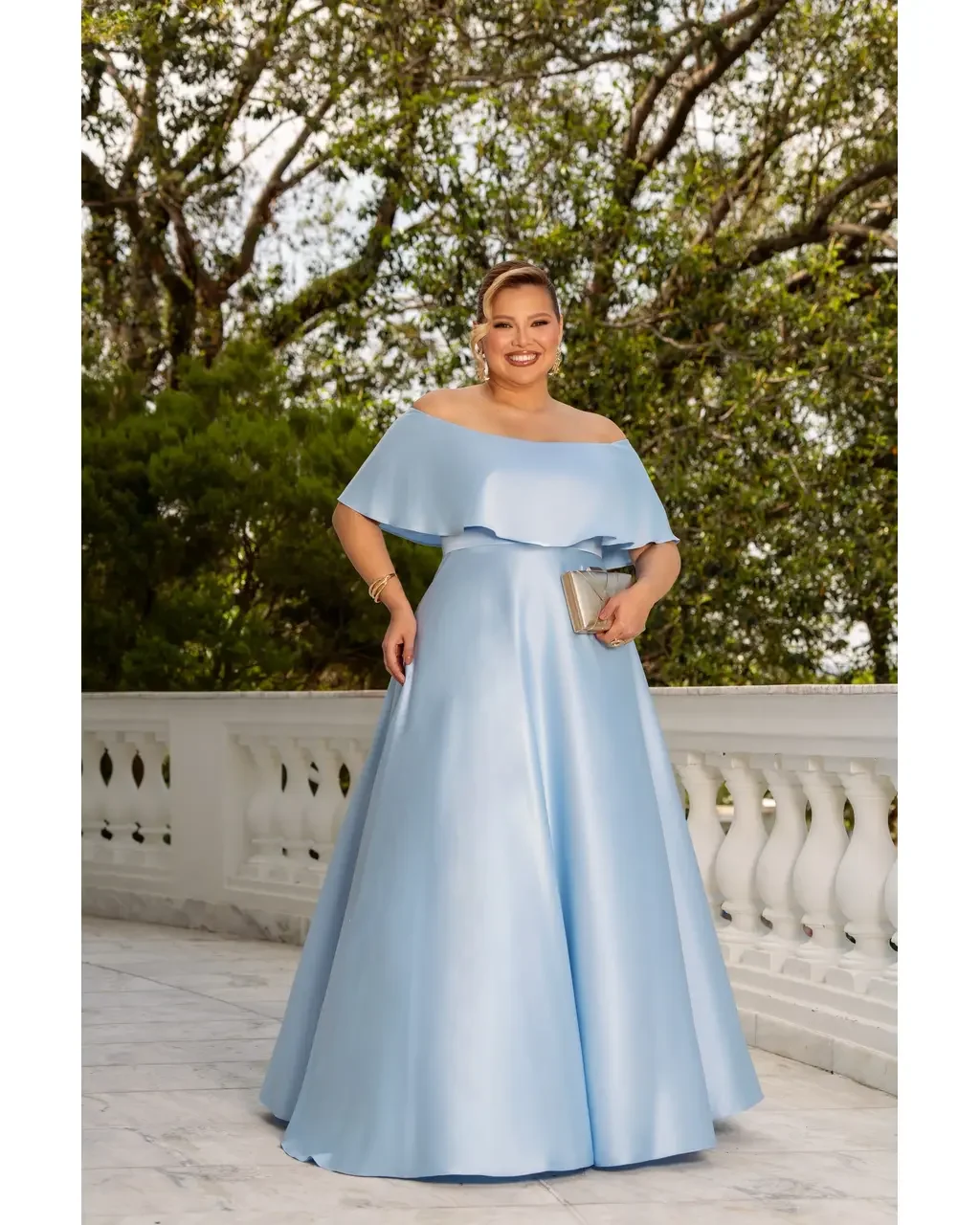 Thumbnail for Vestido Norah Azul Royal 46