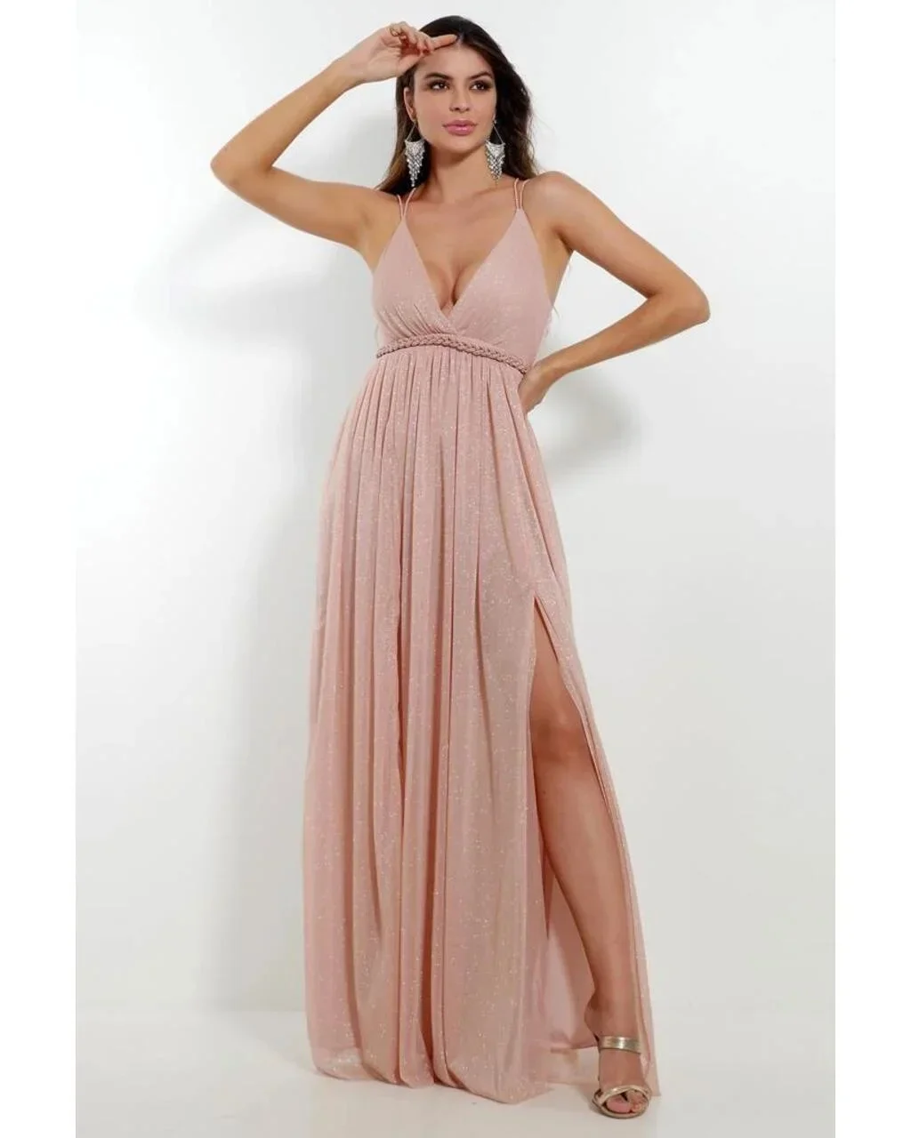 Thumbnail for Vestido Marciene Rosê 42