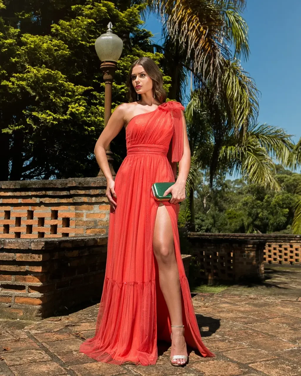 Thumbnail for Vestido Tais Terracota GG