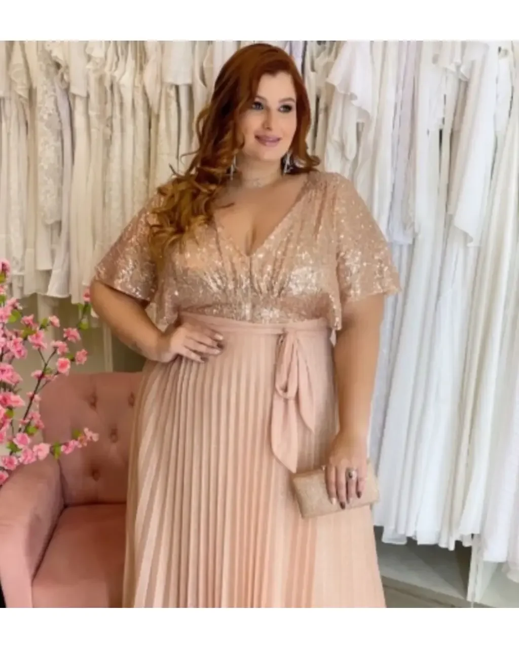 Thumbnail for Vestido Debora Dourado 50 