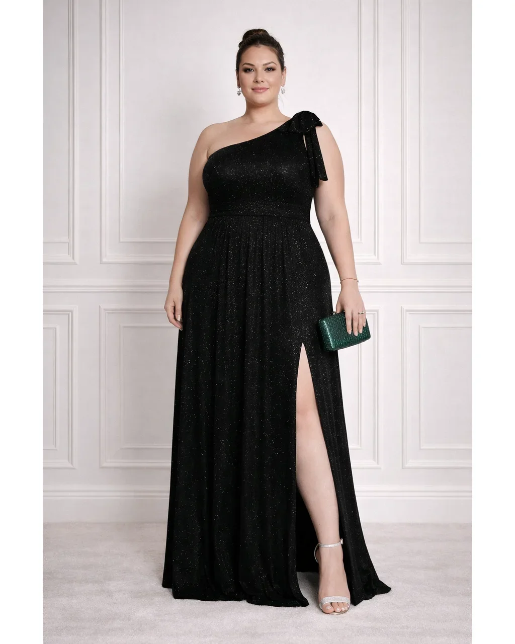 Thumbnail for Vestido Georgia Preto GG