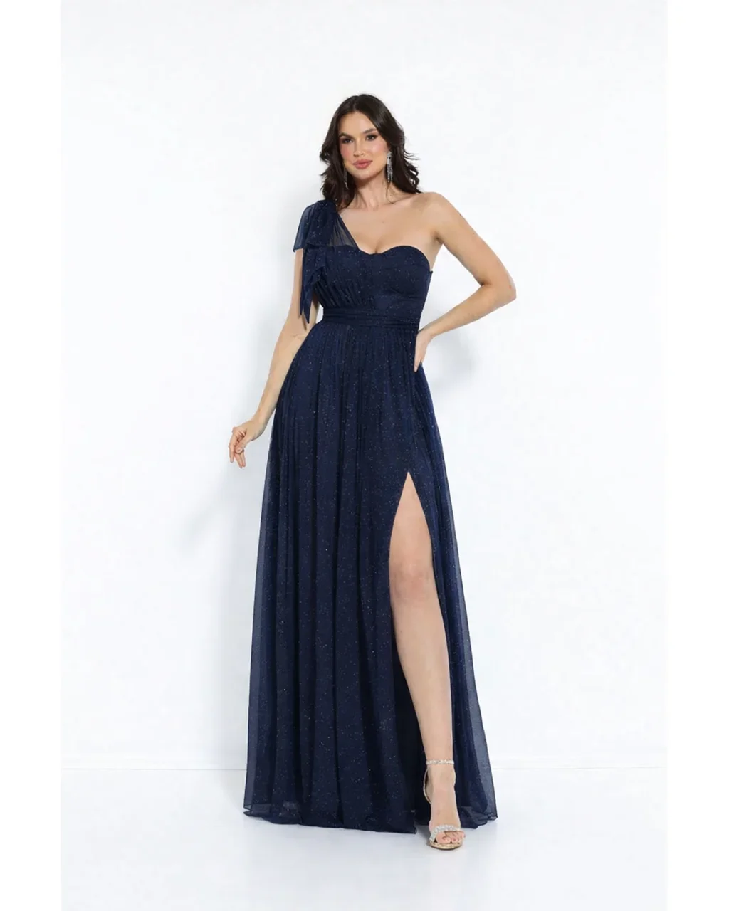 Thumbnail for Vestido Vitoria Azul Marinho 42