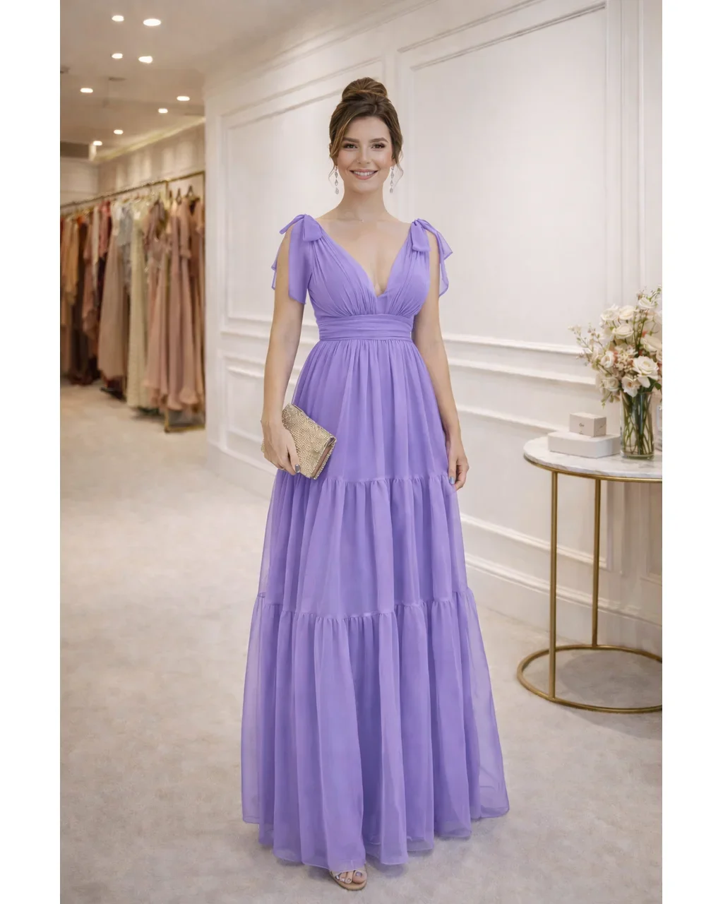 Thumbnail for Vestido Anastacia Lavanda P