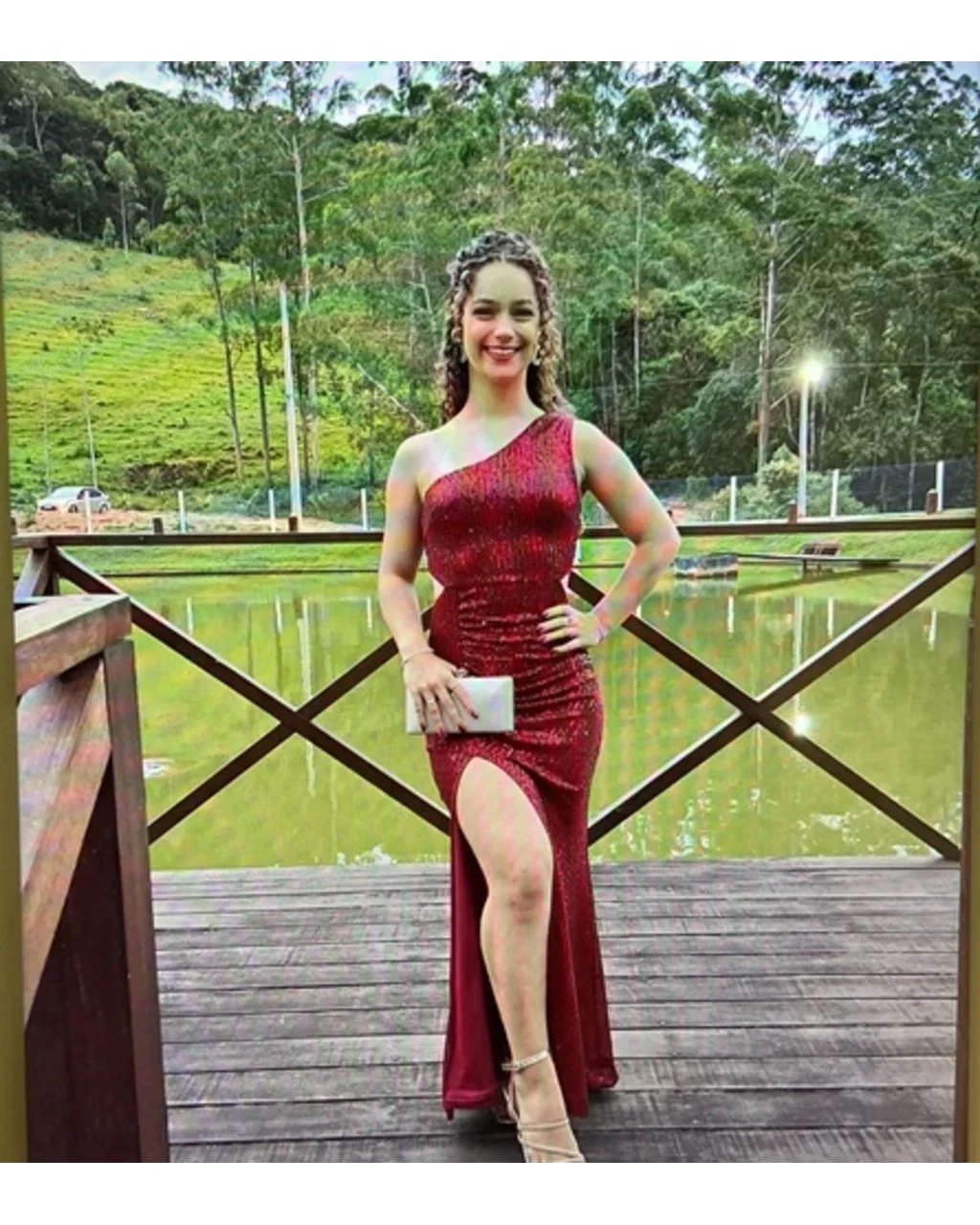 Thumbnail for Vestido Hermione Marsala M