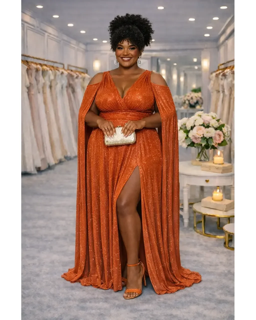 Thumbnail for Vestido Kassia Terracota GG