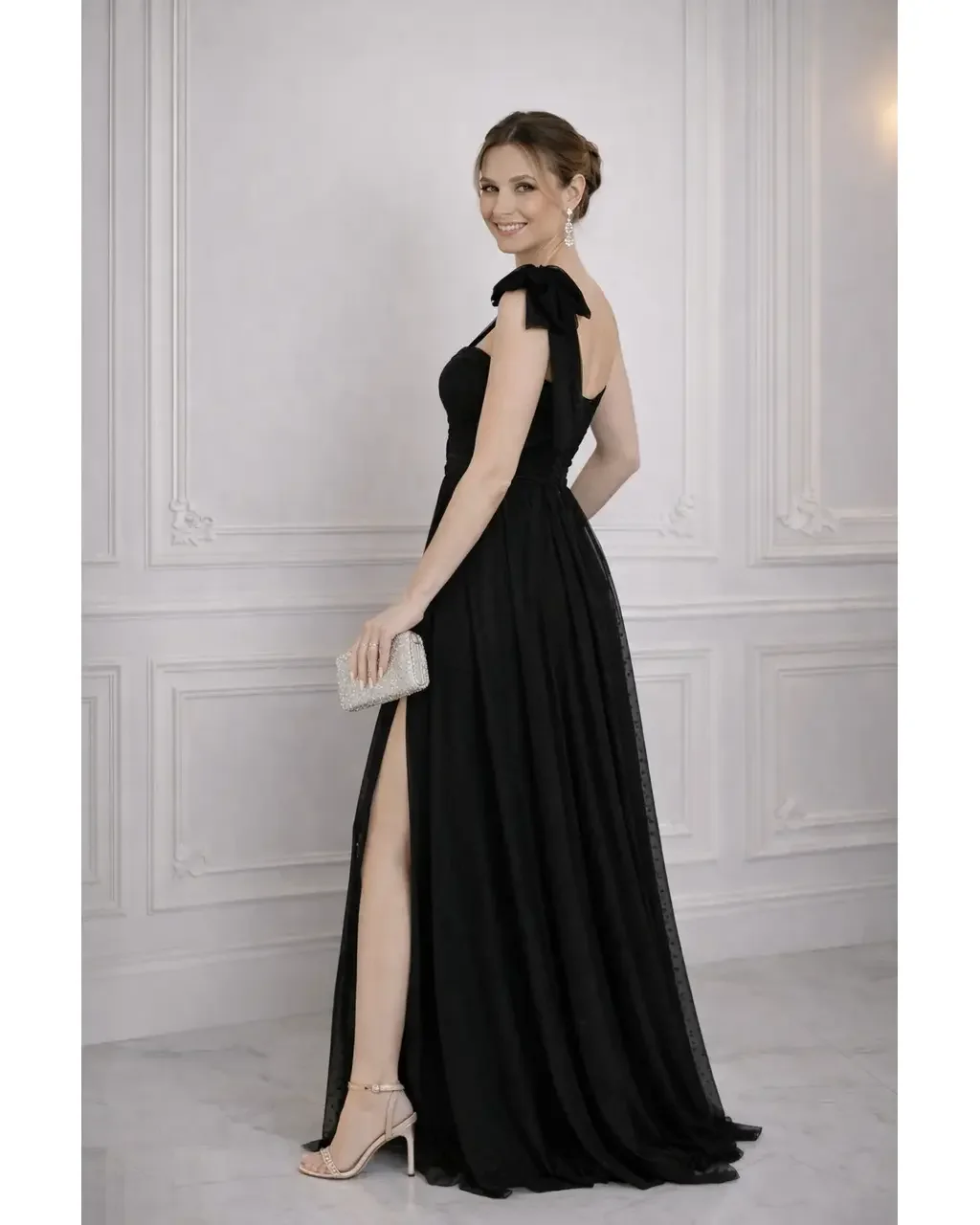 Thumbnail for Vestido Laís preto M