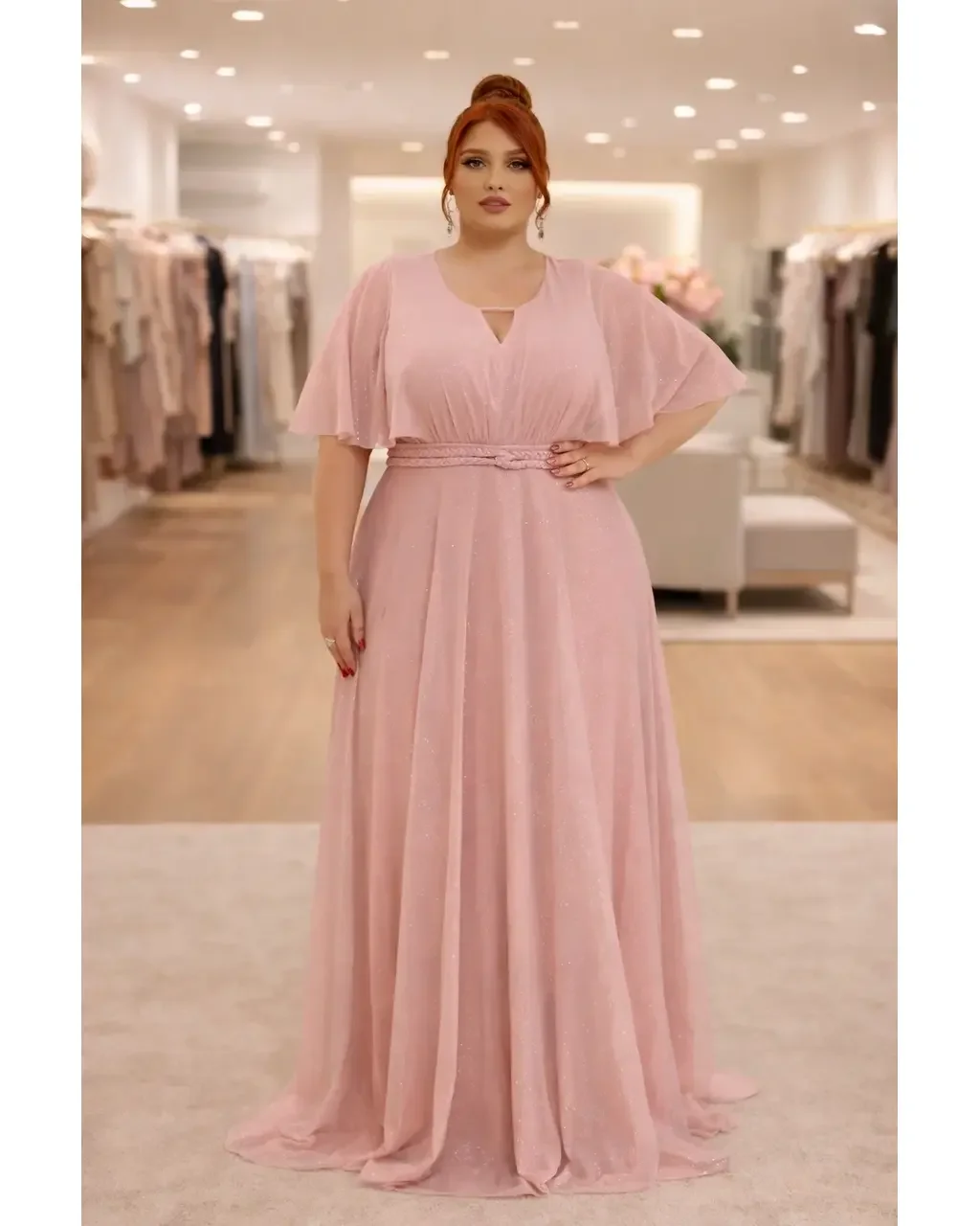 Thumbnail for Vestido Adriana Rosê 50