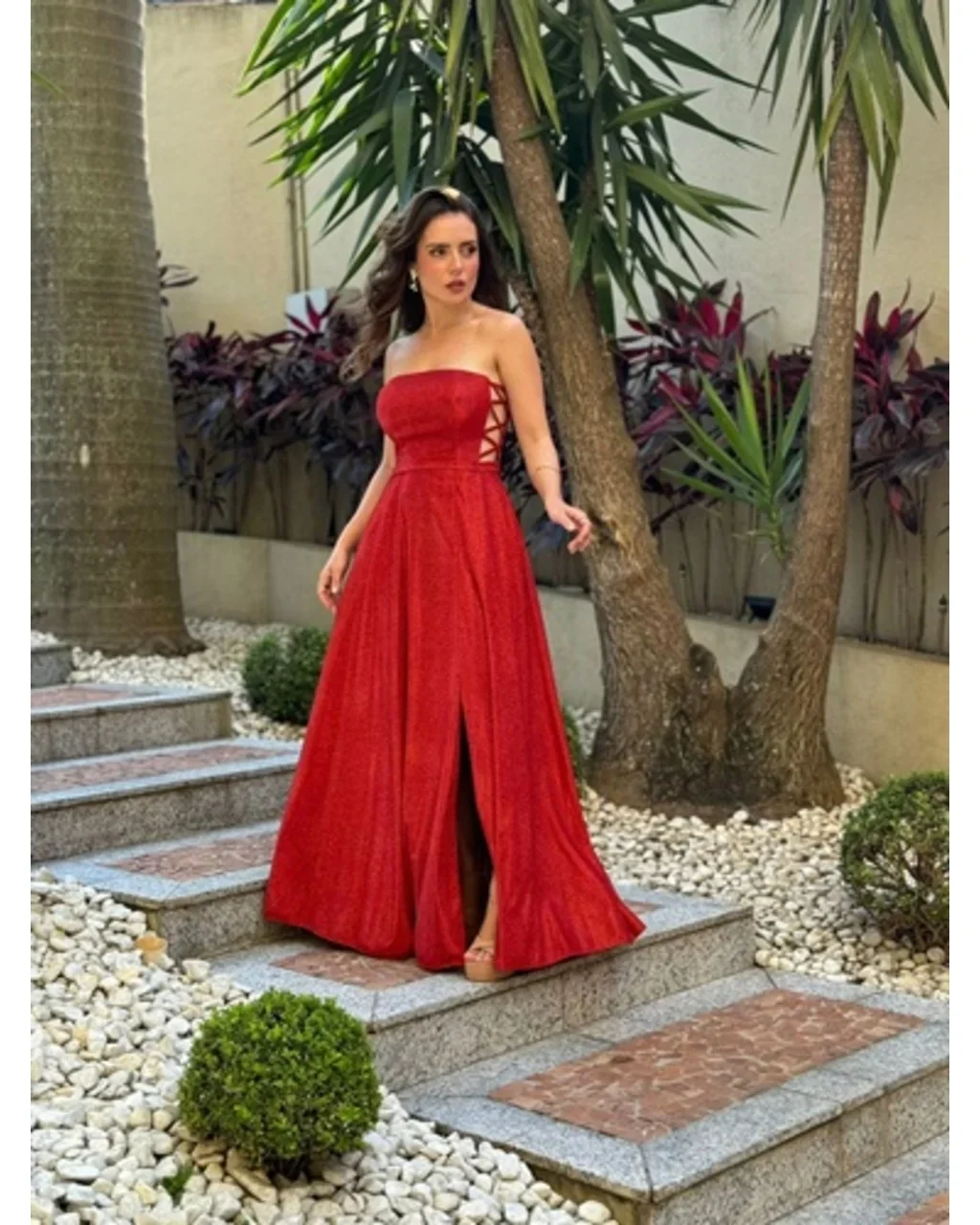 Thumbnail for Vestido Lilith Vermelho M