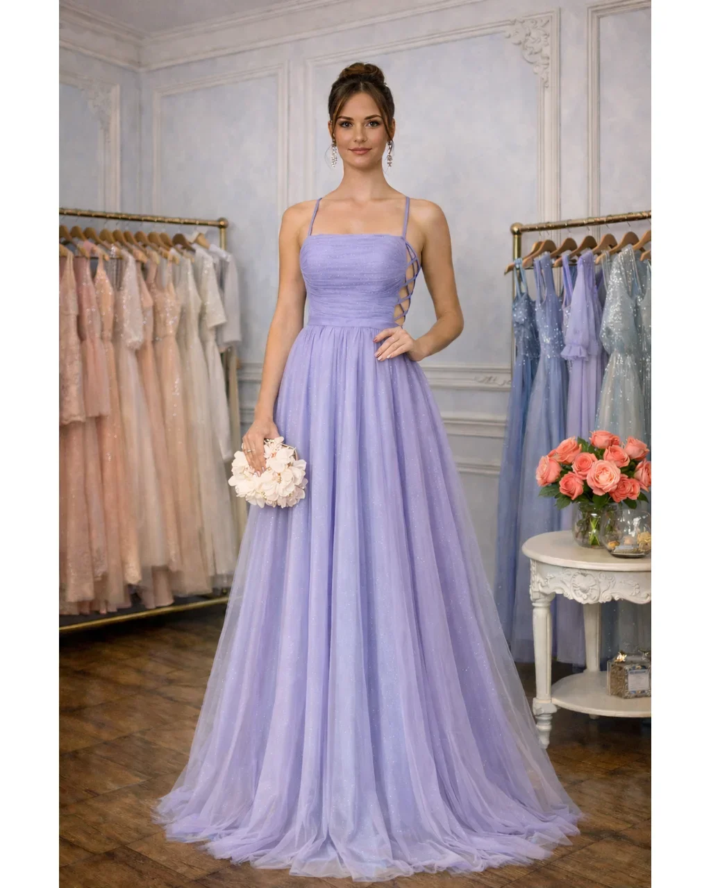 Thumbnail for Vestido Fabia Lavanda G